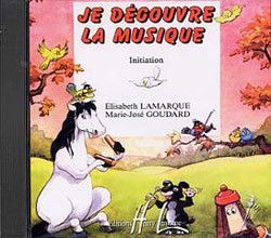 copertina Je dcouvre la musique - Initiation CD seul Editions Henry Lemoine