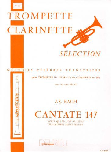 copertina Jsus que ma joie demeure - Cantate n147 Delrieu