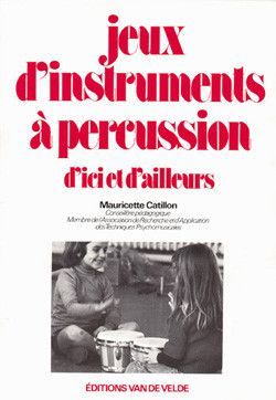 copertina Jeux d'instruments  percussion Van de Velde