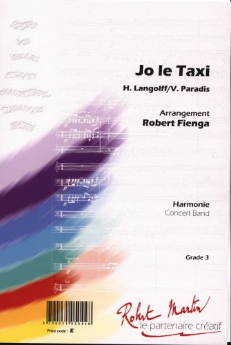 copertina Jo le Taxi Editions Robert Martin