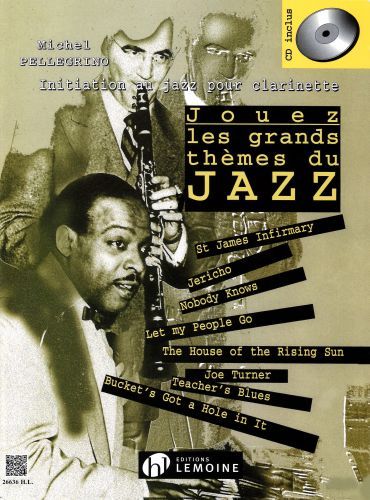 copertina Jouez les grands thmes du jazz Vol.1 Editions Henry Lemoine