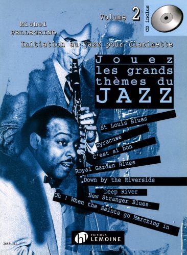 copertina Jouez les grands thmes du jazz Vol.2 Editions Henry Lemoine