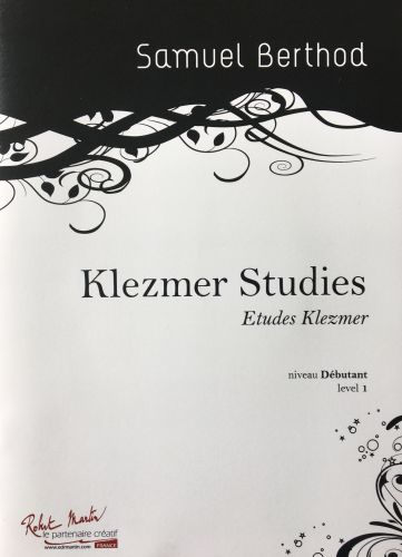 copertina KLEZMER STUDIES Editions Robert Martin