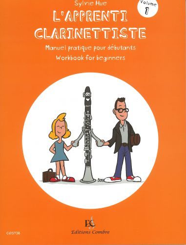 copertina L'Apprenti clarinettiste Vol.1 Manuel pratique pour dbutant Combre