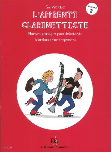 copertina L'Apprenti clarinettiste Vol.2 Manuel pratique pour dbutant Combre