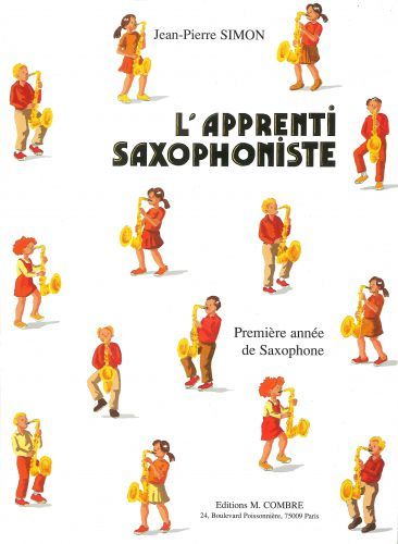 copertina L'Apprenti saxophoniste - 1re anne Combre