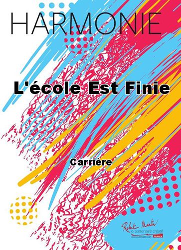 copertina L'cole Est Finie Martin Musique