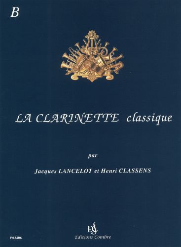 copertina La Clarinette classique Vol.B Combre