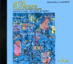 copertina La FM en chansons Vol.1 CD seul Editions Henry Lemoine