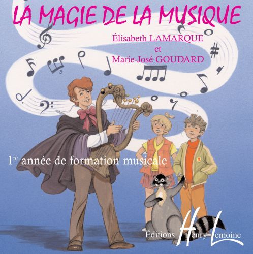 copertina La magie de la musique Vol.1 CD seul Editions Henry Lemoine