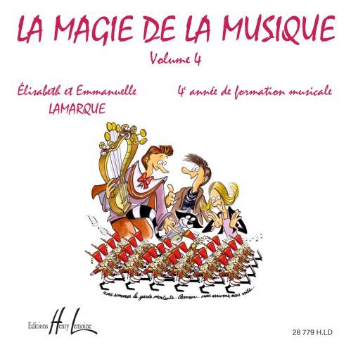 copertina La magie de la musique Vol.4 CD seul Editions Henry Lemoine