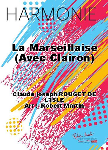 copertina La Marseillaise (Avec Clairon) Martin Musique