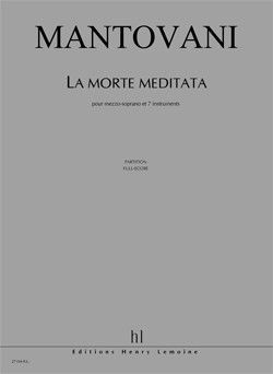 copertina La Morte Meditata Editions Henry Lemoine