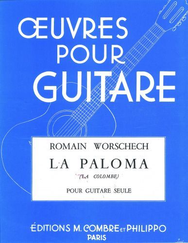 copertina La Paloma (La Colombe) Combre