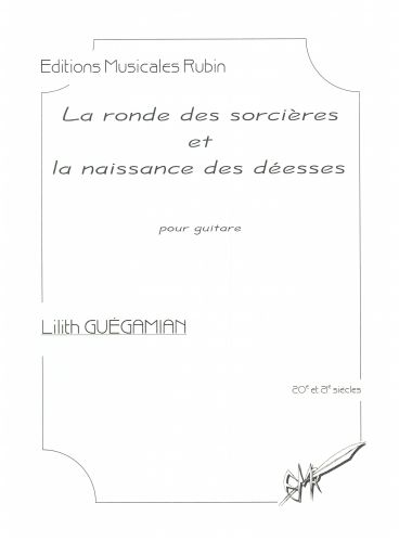 copertina La ronde des sorcires et la naissance des desses pour guitare Martin Musique