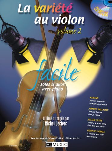 copertina La varit au violon Vol.2 Editions Henry Lemoine