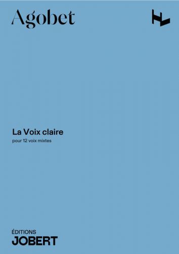 copertina La voix claire Jobert