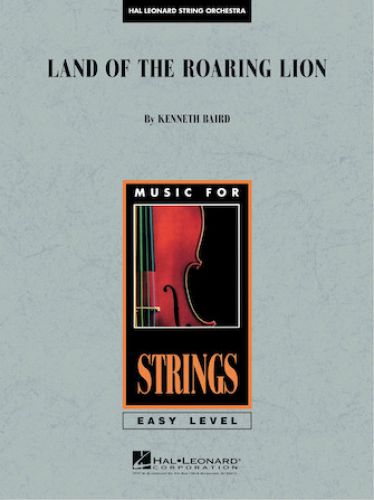 copertina Land of the Roaring Lion Hal Leonard