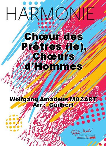 copertina Chur des Prtres (le), Churs d'Hommes Martin Musique