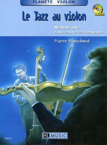 copertina Le Jazz au violon Vol.2 Editions Henry Lemoine