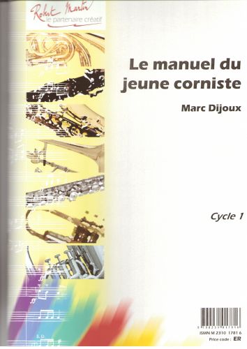 copertina Manuel du Jeune Corniste (le) Editions Robert Martin