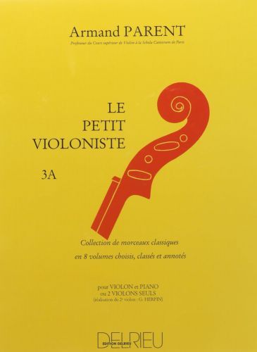 copertina Le petit violoniste Vol.3A Delrieu