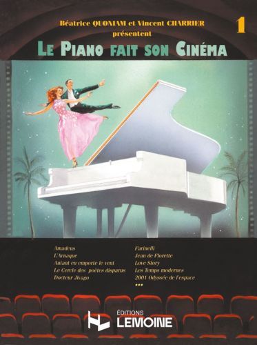 copertina Le Piano fait son cinma Vol.1 Editions Henry Lemoine