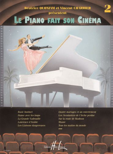 copertina Le Piano fait son cinma Vol.2 Editions Henry Lemoine