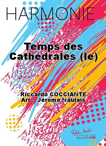 copertina Temps des Cathdrales (le) Martin Musique