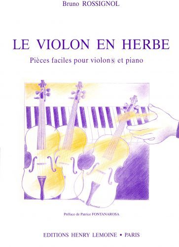 copertina Le Violon en herbe Editions Henry Lemoine