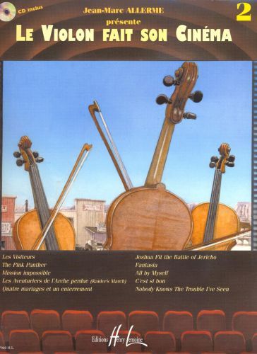 copertina Le violon fait son cinma Vol.2 Editions Henry Lemoine