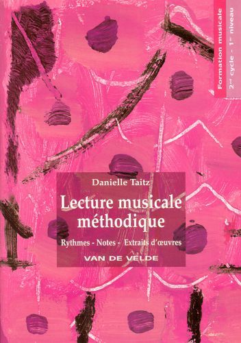 copertina Lecture musicale mthodique Vol.1 Van de Velde