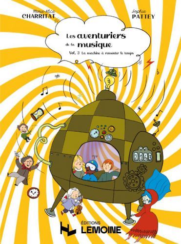 copertina Les Aventuriers de la musique Vol.3 Editions Henry Lemoine