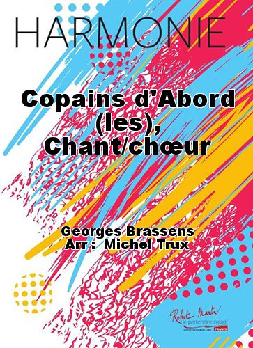 copertina Les Copains d'abord , canto/coro Martin Musique