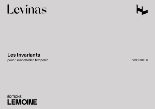 copertina Les invariants Editions Henry Lemoine