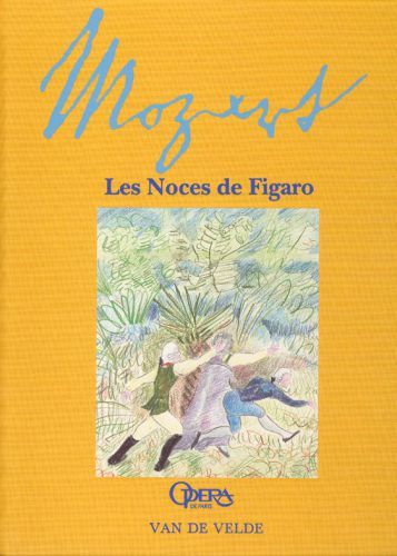 copertina Les Noces de Figaro Van de Velde