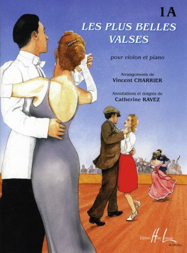 copertina Les plus belles valses Vol.1A Editions Henry Lemoine