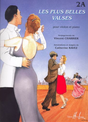 copertina Les plus belles valses Vol.2A Editions Henry Lemoine