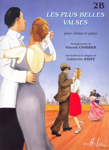 copertina Les plus belles valses Vol.2B Editions Henry Lemoine