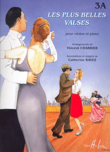 copertina Les plus belles valses Vol.3A Editions Henry Lemoine