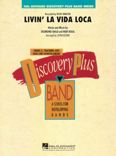 copertina Livin' La Vida Loca Hal Leonard