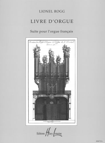 copertina Livre d'orgue Editions Henry Lemoine