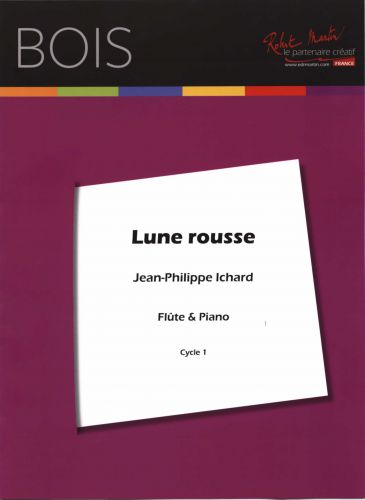 copertina LUNE ROUSSE Editions Robert Martin