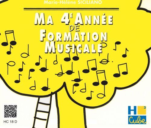 copertina Ma 4me anne de formation musicale CD seul H Cube