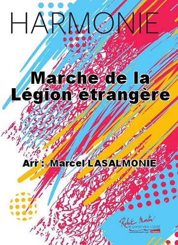 copertina Marche de la Lgion trangre Martin Musique