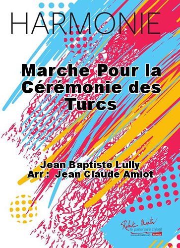 copertina Marche Pour la Crmonie des Turcs Martin Musique