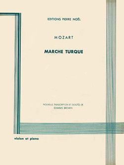 copertina Marche turque Combre