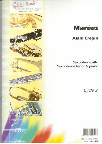 copertina Mares, Alto ou Tnor Editions Robert Martin