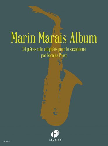 copertina Marin Marais Album Editions Henry Lemoine