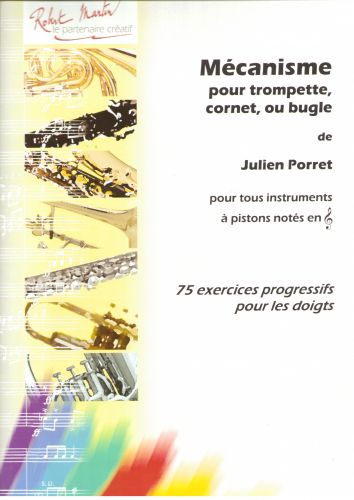 copertina Mcanisme 75 Exercices Progressifs Pour les Doigts Editions Robert Martin